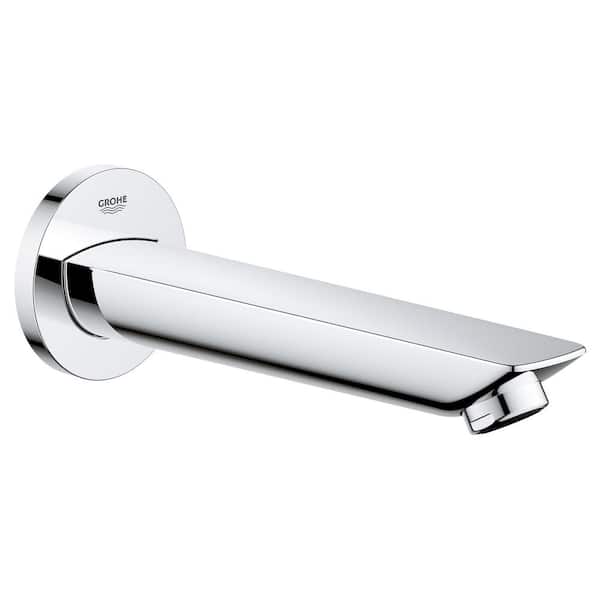 GROHE BauLoop Wall-Mount Tub Spout, StarLight Chrome