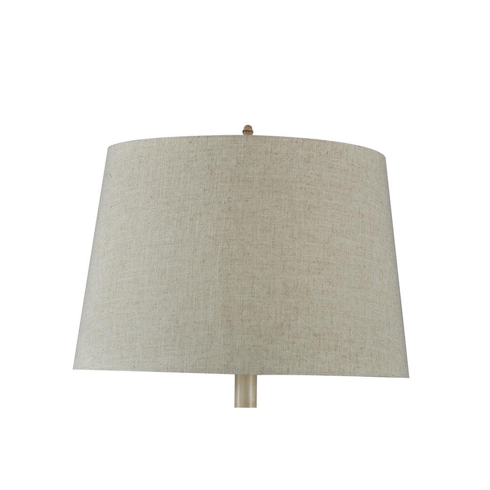 Avignon Beige 64" Traditional Floor Lamp with Empire Shade