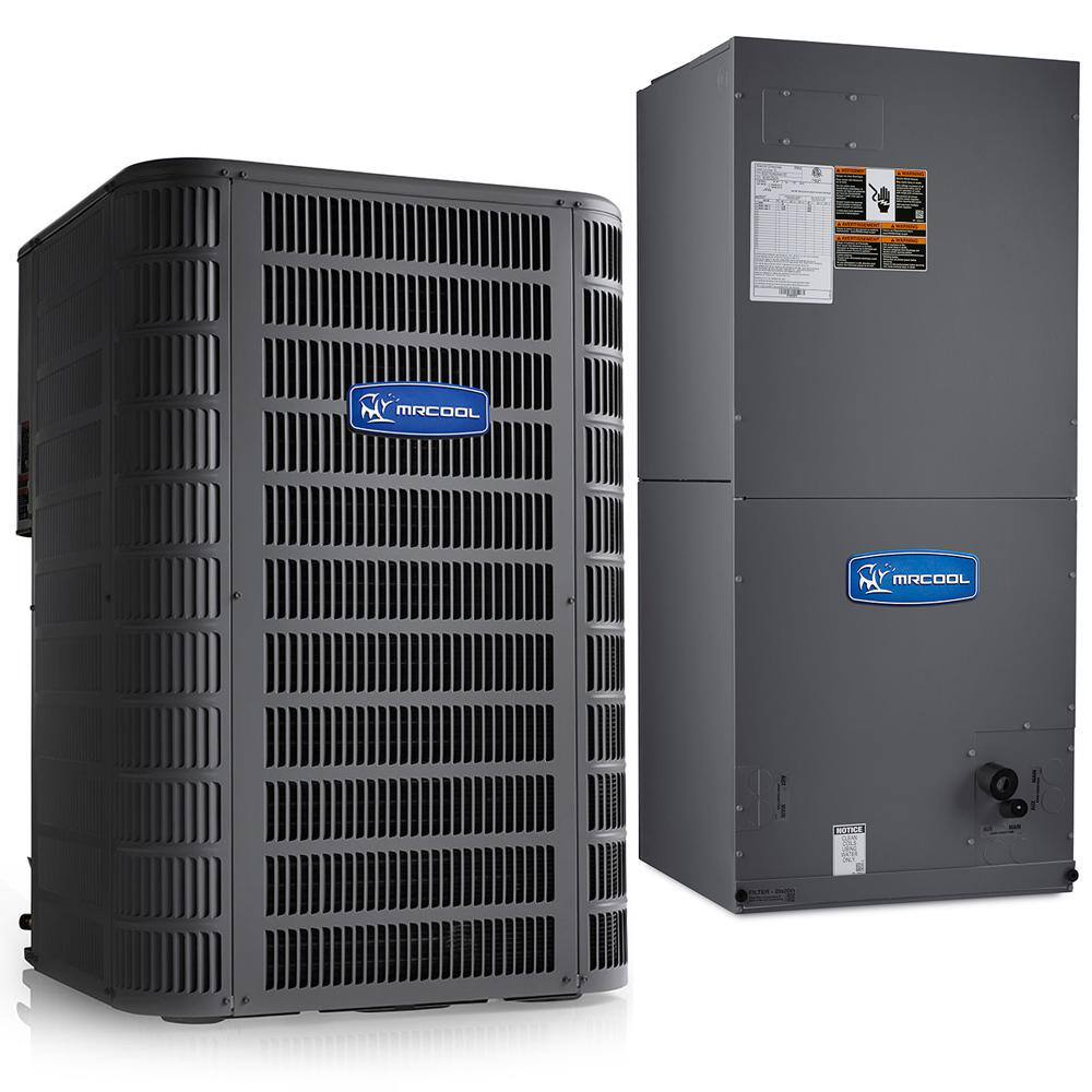 Mrcool Signature 3 5 Ton 14 25 Seer Complete Split System Air Conditioner Mac1642mahm42ca The Home Depot