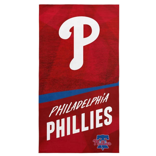 Philadelphia Phillies MLB Stretch 30 in. x 60 in. Microfiber Beach Towel