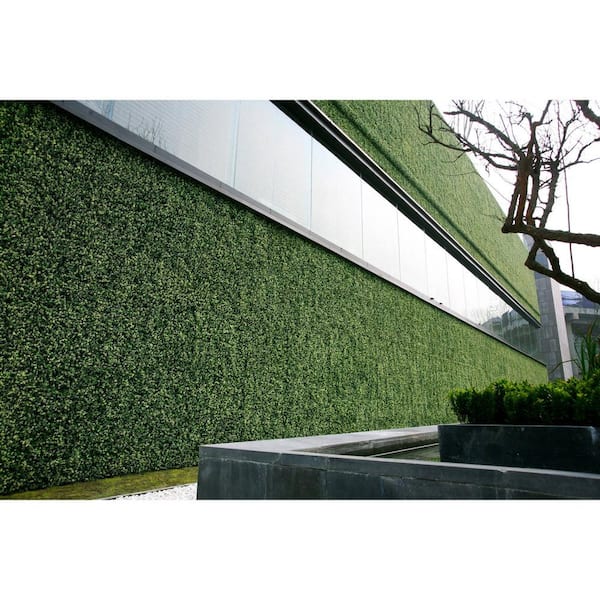 MountainSnow Dark Green Artificial Hedge, Faux Greenery Wall, Privacy –  MountainSnowArts