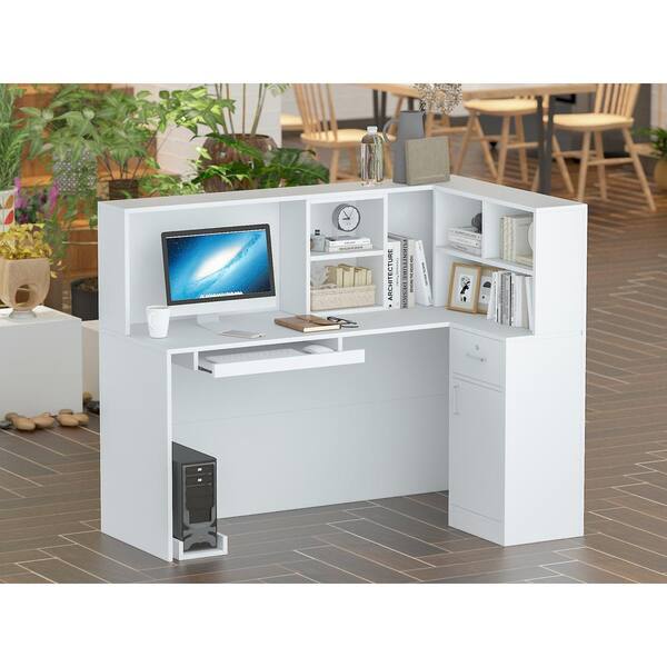 thumbnail image 2 of Modern Reception Desk Front Counter Desk Reception Sri Lanka 2 of 14