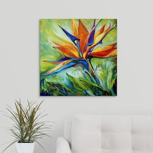 "Blessed Day Bird Of Paradise" by Marcia Baldwin Canvas Wall Art