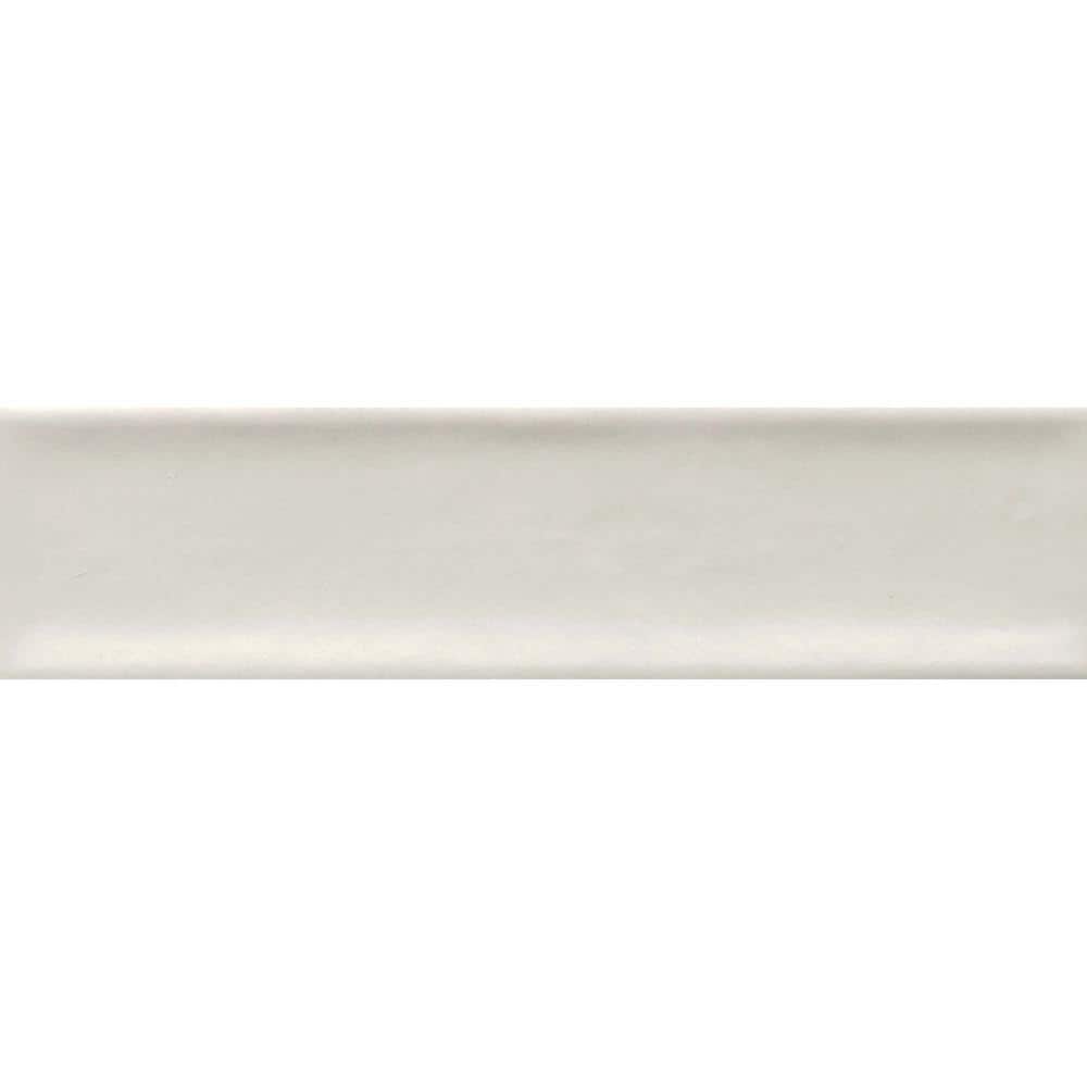 Raku White 3x12 Matte Ceramic Wall Tile