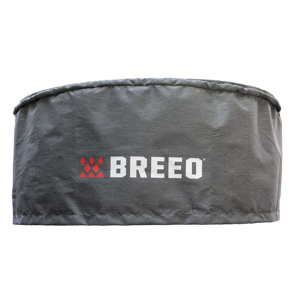 Breeo X Series 24-Fire Pit Cover-Weather-Resistant and Debris ...