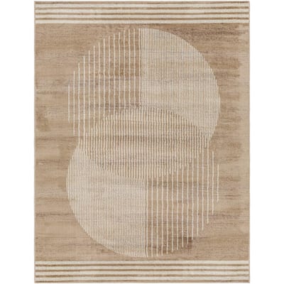 Artistic Weavers Floransa Pale Taupe Modern 12 ft. x 15 ft. Indoor Area Rug