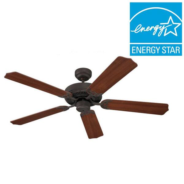Generation Lighting Quality Max 52 in. Misted Bronze Ceiling Fan