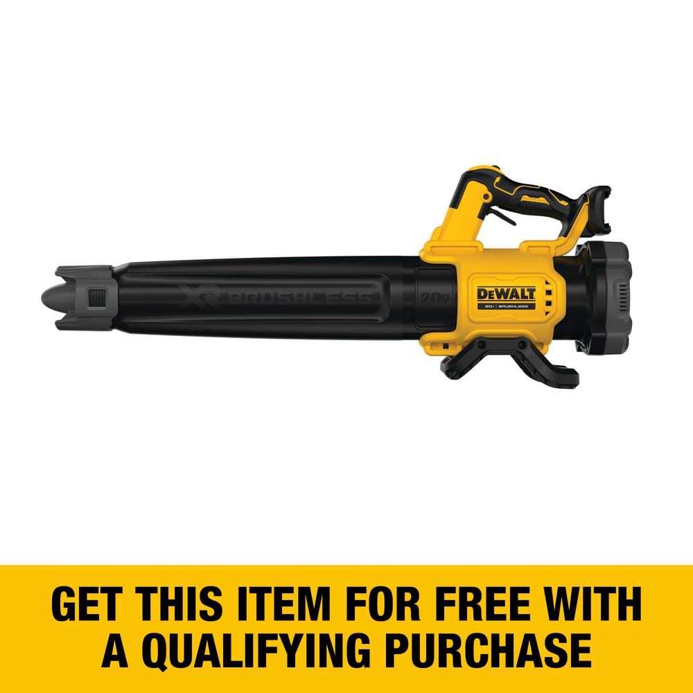 DEWALT 20V MAX 125 MPH 450 CFM Brushless Cordless Battery Powered Blower Tool Only DCBL722B The Home Depot