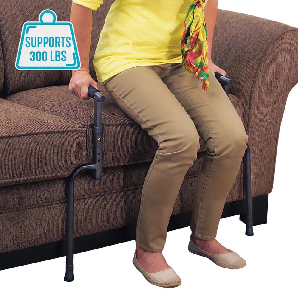 Black Adjustable Universal Stand Assist for Couches and Chairs