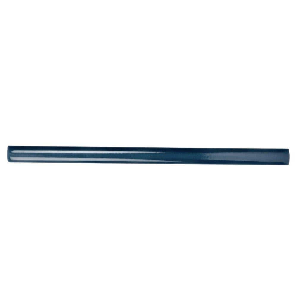 Silken Blue 0.5 in. x 7.9 in. Glossy Ceramic Pencil Tile Trims (0.3 sq. ft./case) (10-pack) price history on PriceWatchPro