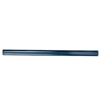 Silken Blue 0.5 in. x 7.9 in. Glossy Ceramic Pencil Tile Trims (0.3 sq. ft./case) (10-pack)