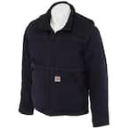 Men's Medium Dark Navy FR Cotton/Nylon FR Full Swing Quick Duck Jacket