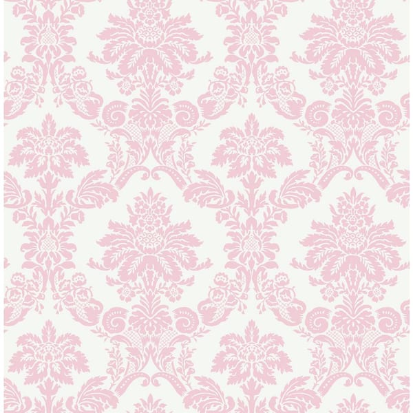 Wallquest Glitter Damask Paper Strippable Roll (Covers 56 sq. ft.)