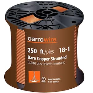 Southwire Construction Wire - Copper - BARE 6/7 - 246-ft 10665875