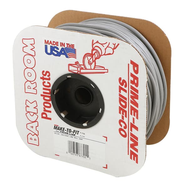 Prime-Line 0.230 in. x 250 ft. Roll Gray Screen Spline
