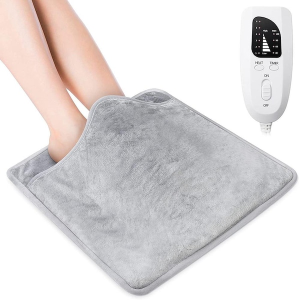 Electric Foot Warmer, 3 Levels Foot Heating Mat, Electric Foot Warmer With  Foot Switch, Foot Heating Pad For Home Office, Overheat Protection
