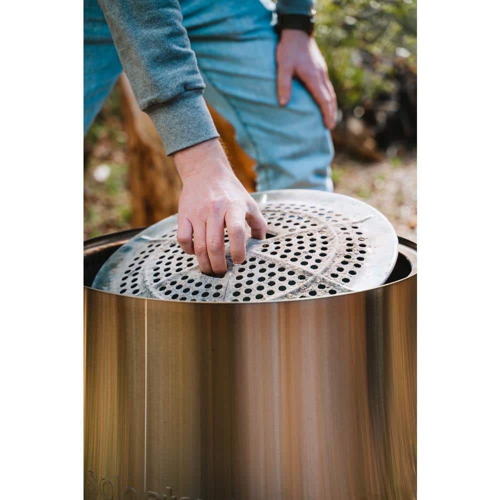 Solo Stove Bonfire 2.0 Smokeless Stainless Steel Fire Pit