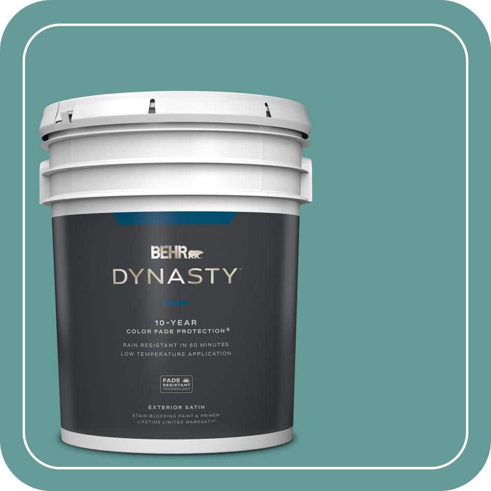 5 gal. #MQ6-06 Semi-Precious Satin Enamel Exterior Stain-Blocking Paint & Primer price history on PriceWatchPro