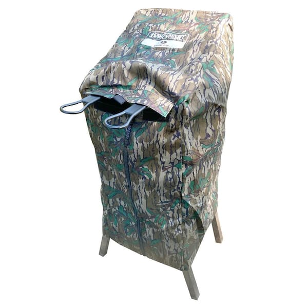 BAYOU CLASSIC Mossy Oak Outdoor Fitted Fryer Cover for 4 Gal
