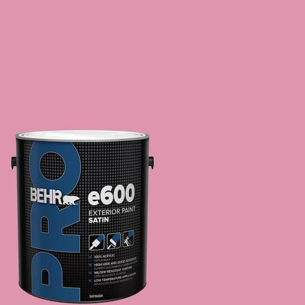 BEHR PRO 1 gal. #P130-4 Its a Girl Satin Exterior Paint