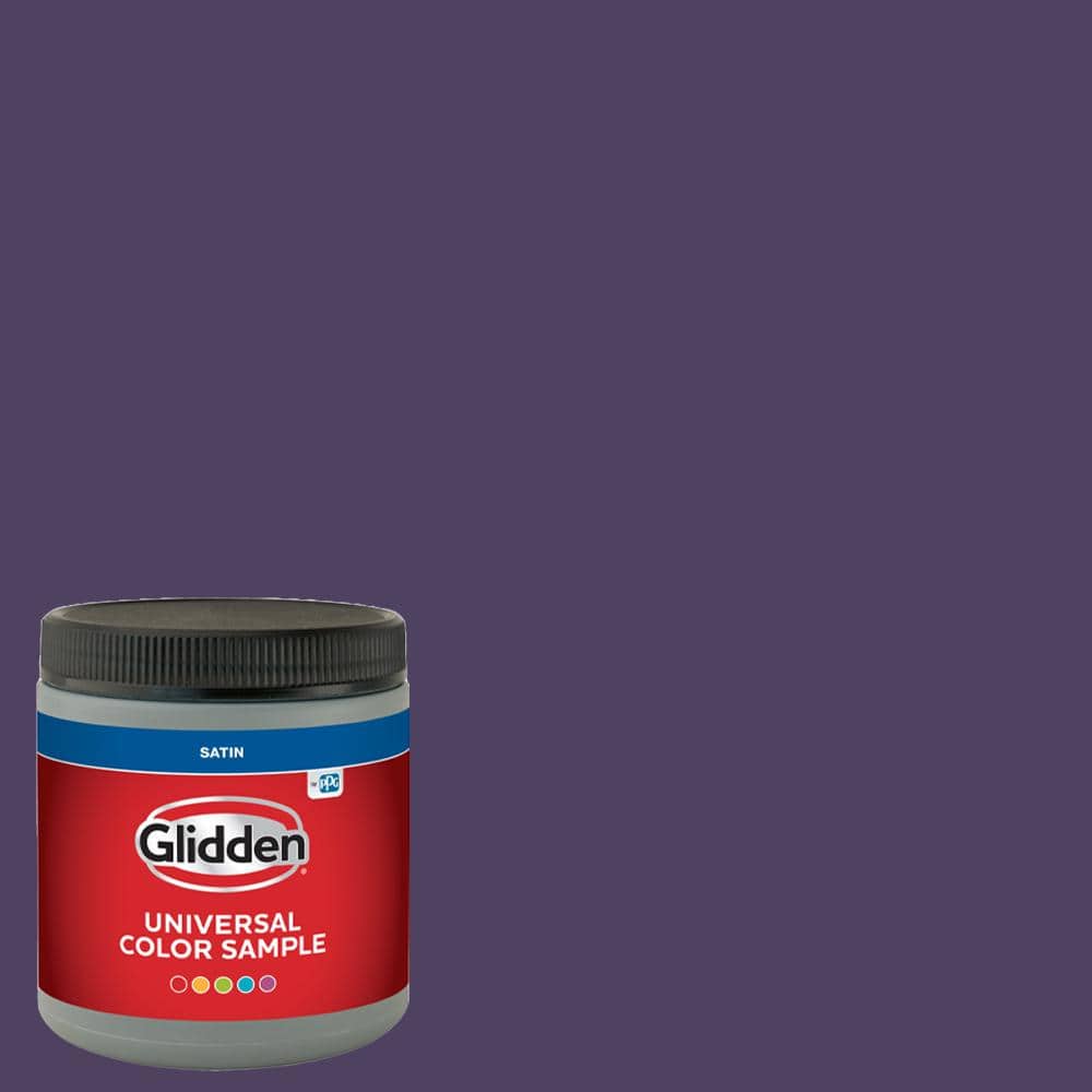 Glidden 8 oz. PPG1174-7 Royal Indigo Satin Interior Paint Sample