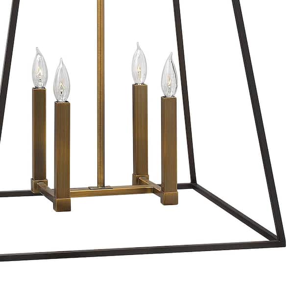 HINKLEY - Fulton Large Open Frame Bronze Pendant Light