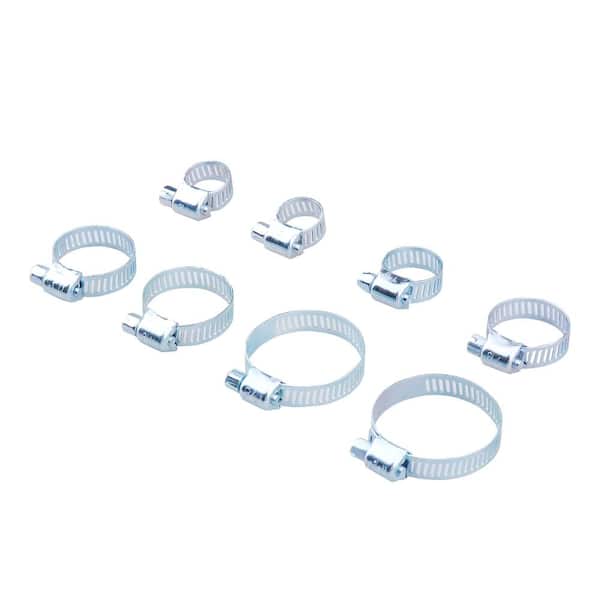 40-Pack Hose Clamp Assorted Set Worm Gear Type Hose Pipe Fitting Clamp Assortment 40-Pack Hose Clamp Assorted Set Worm Gear Type Hose Pipe Fitting Clamp Assortment