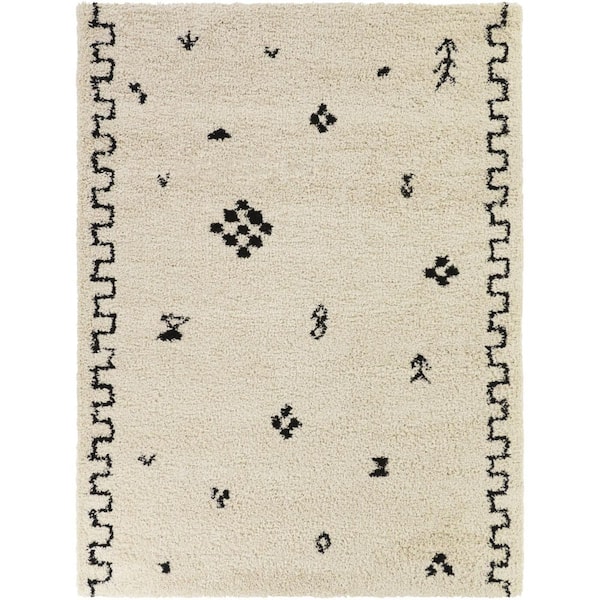 Alcazar Brown/Beige 8 ft. x 10 ft. Area Rug
