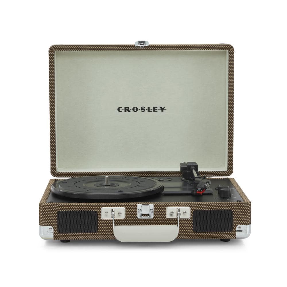 Cruiser Plus Turntable in Tweed CR8005F-TW - The Home Depot