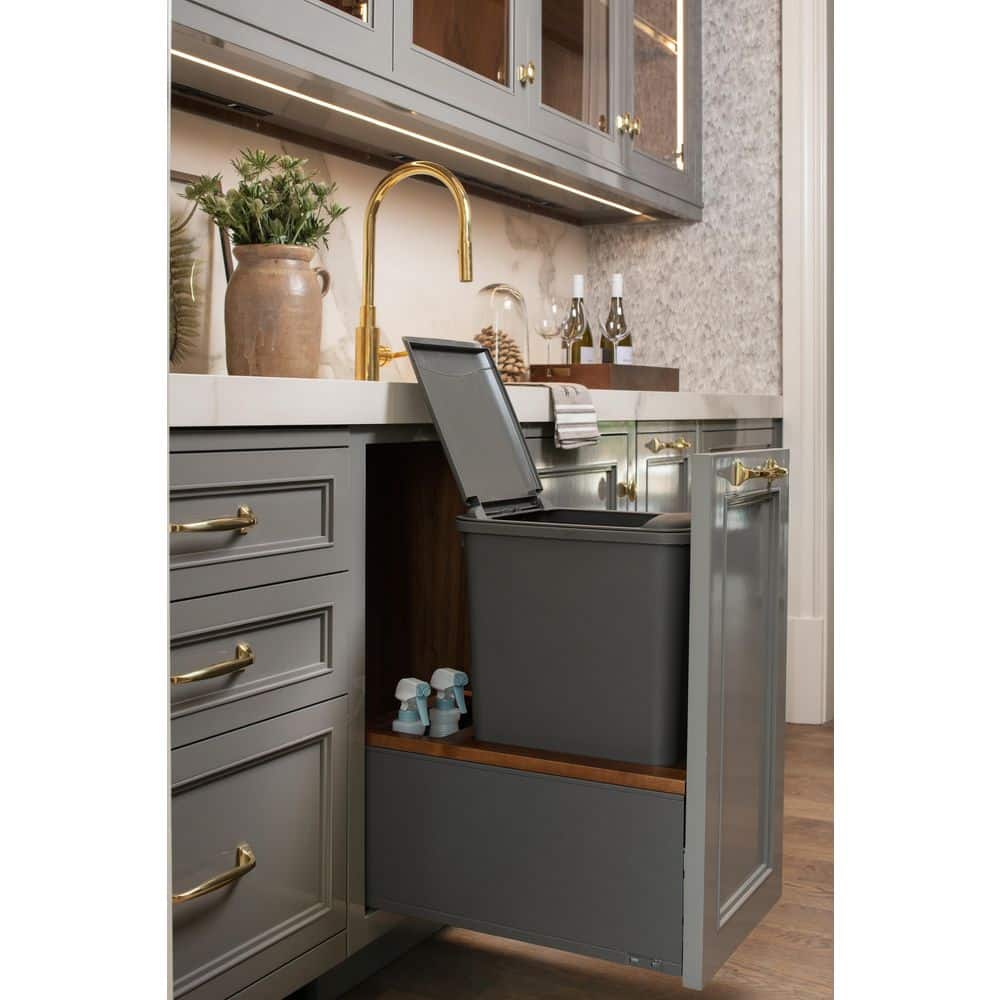 Legrabox Pullout Waste/Trash Container for Full-Height Cabinets w/ Soft-Close price history on PriceWatchPro