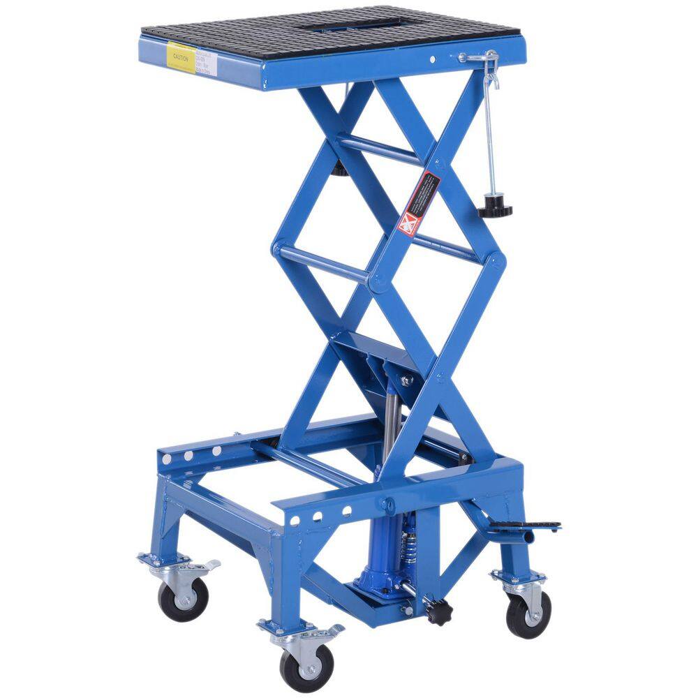 300 lbs. Hydraulic Motorcycle Scissor Jack Lift Foot Step Wheels for Small Dirt Bikes price history on PriceWatchPro