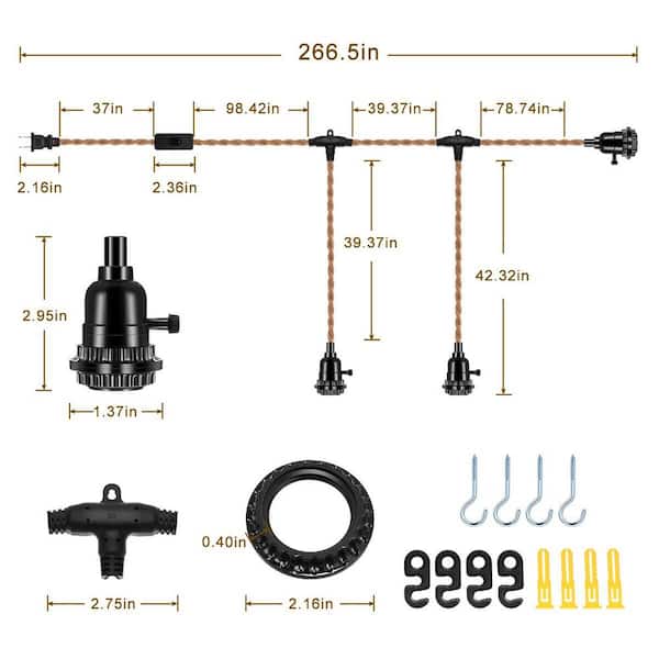 【美品】UNICO OLIKA LAMP 3BULB PENDANT Artika Vivaldi 25-Watt Integrated LED 4-Light Black Modern