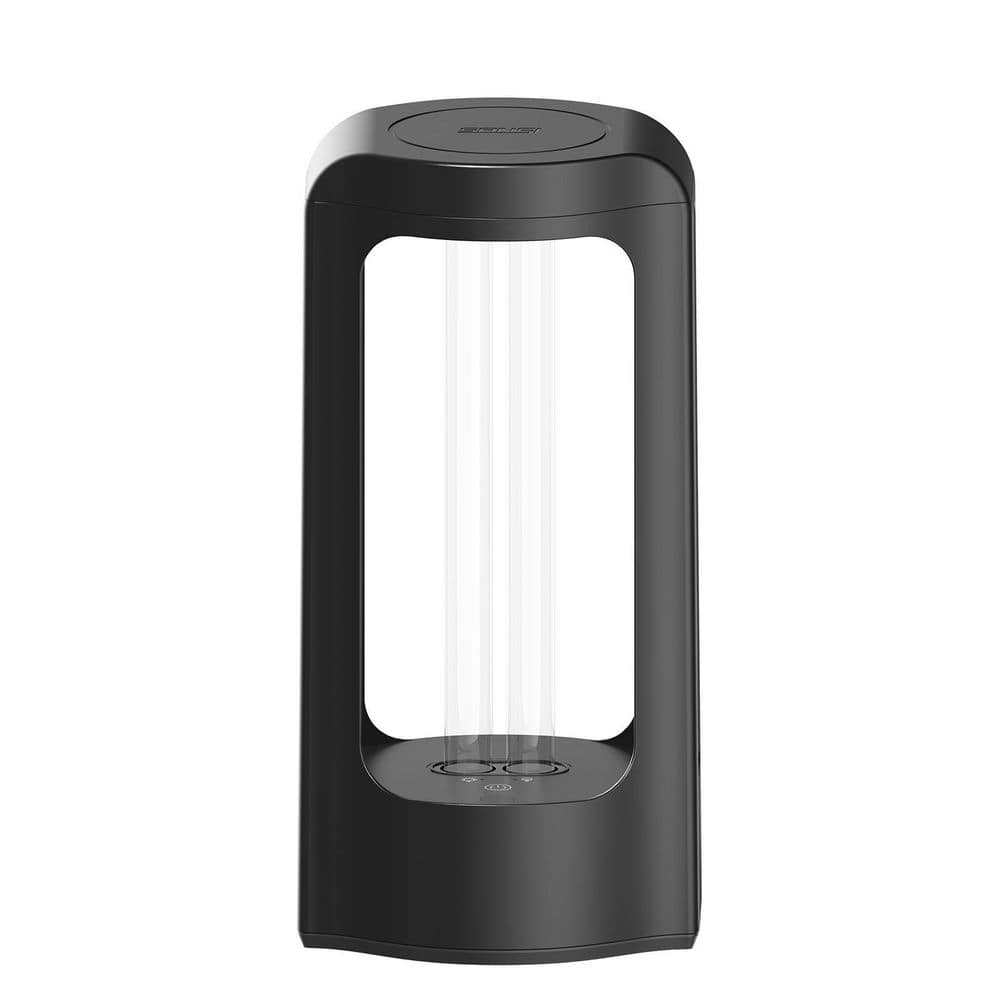 42W Integrated LED UV Sanitizer Black 2 T5 Base Light Bulbs with Remote Con