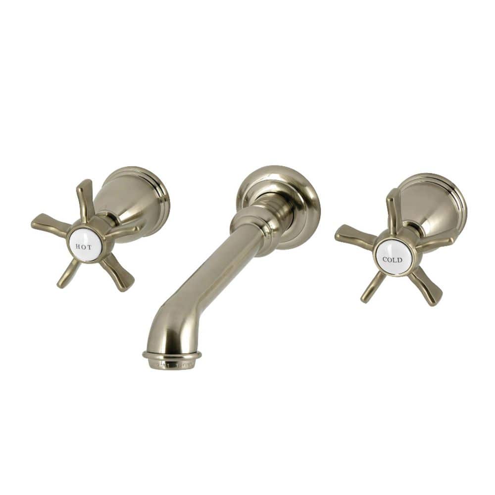 Hamilton 2-Handle Wall-Mount Bathroom Sink Faucet in Brushed Nickel price history on PriceWatchPro