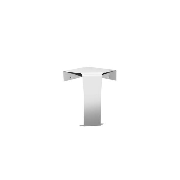 Revital/Line XL 90 Degree Inside Corner for Hot Water Baseboard Cover in Bright White