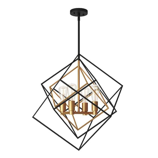 caged cubist pendant