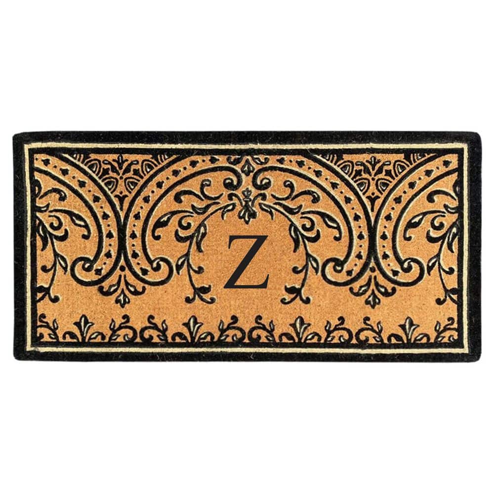 Heavy Duty Coir Easton 36 in. x 72 in. Monogrammed Z Door Mat price history on PriceWatchPro