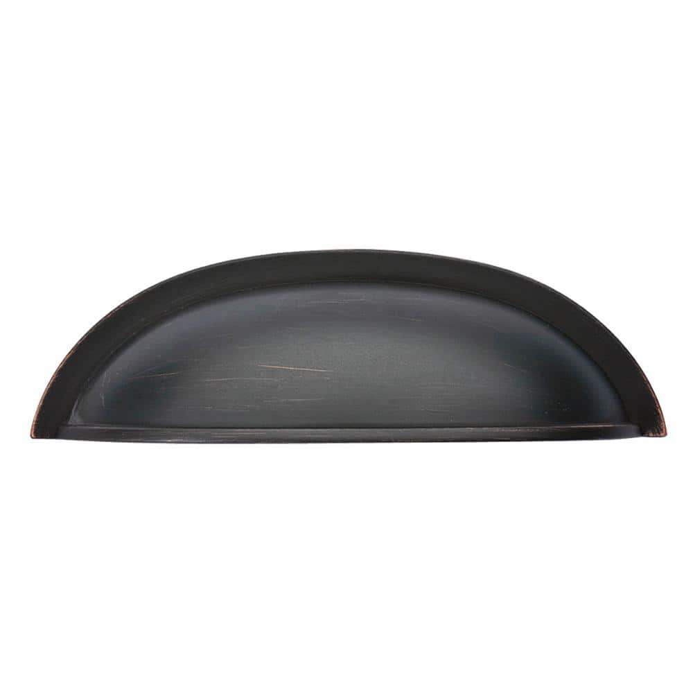 Cottage 3 in. (76 mm) Vintage Bronze Drawer Cup Pull (5-Pack) price history on PriceWatchPro