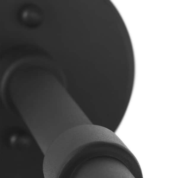 Generation Lighting - Barn Light Extra Large StoneStrong Textured Black Modern Farmhouse Outdoor Wall Lantern Sconce