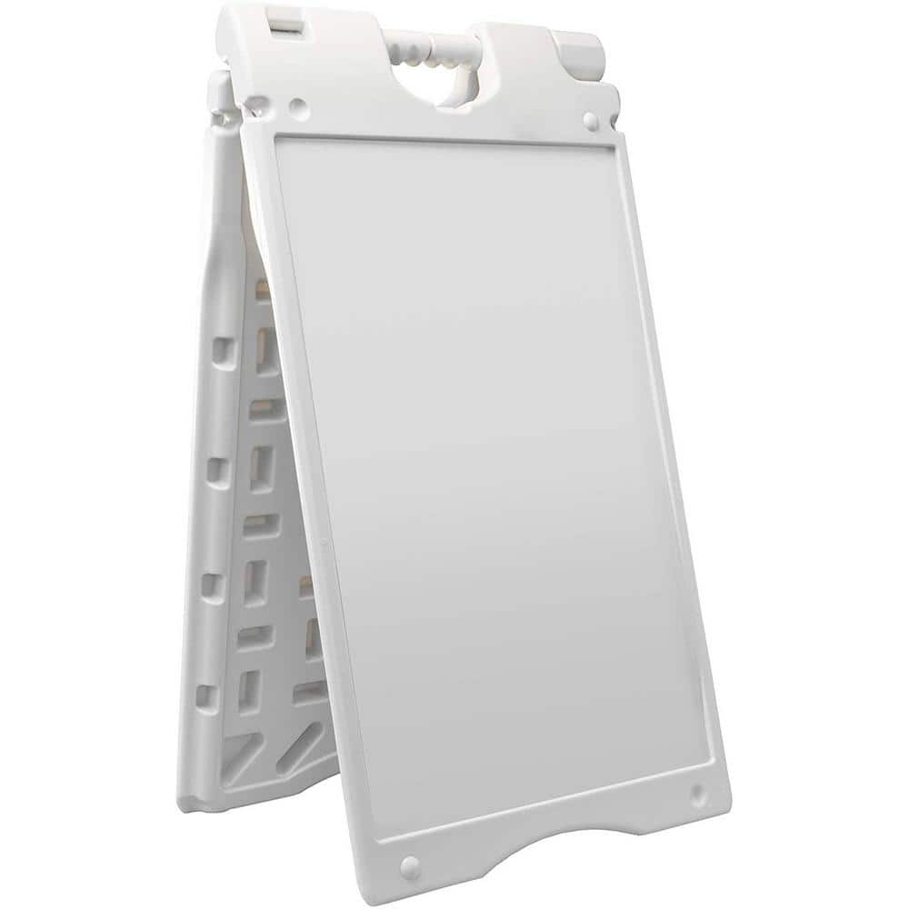 Sandwich Board, A Frame Sign Holder 15.7x26 in., Dual Display Outdoor Sign,
