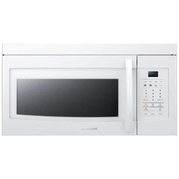 Samsung 1.6 cu. ft. Over the Range Microwave in White-DISCONTINUED