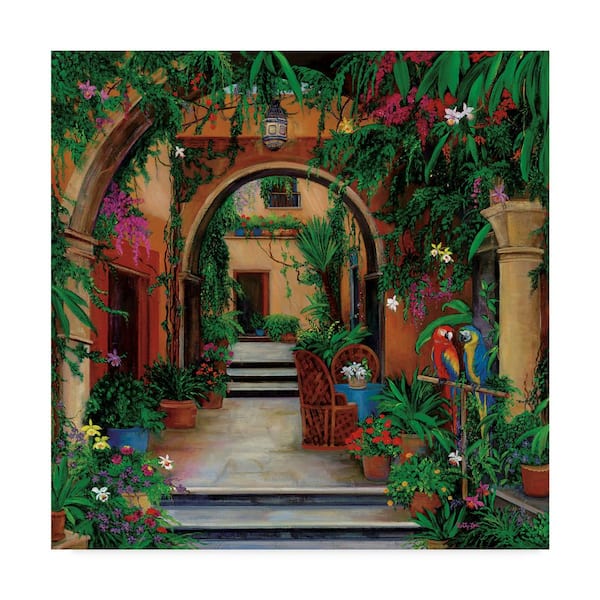 Trademark Fine Art Betty Lou 'Mexicana' Canvas Unframed Photography Wall Art 35 in. W. x 35 in