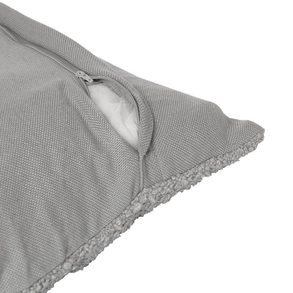 Flour Sack - Gray Pillow Cover PC430083