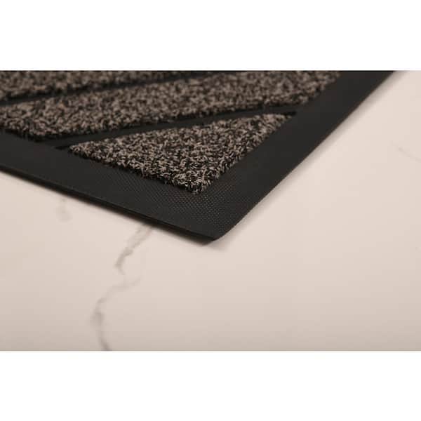 Gray Diamond 18 in. x 30 in. Coir Door Mat