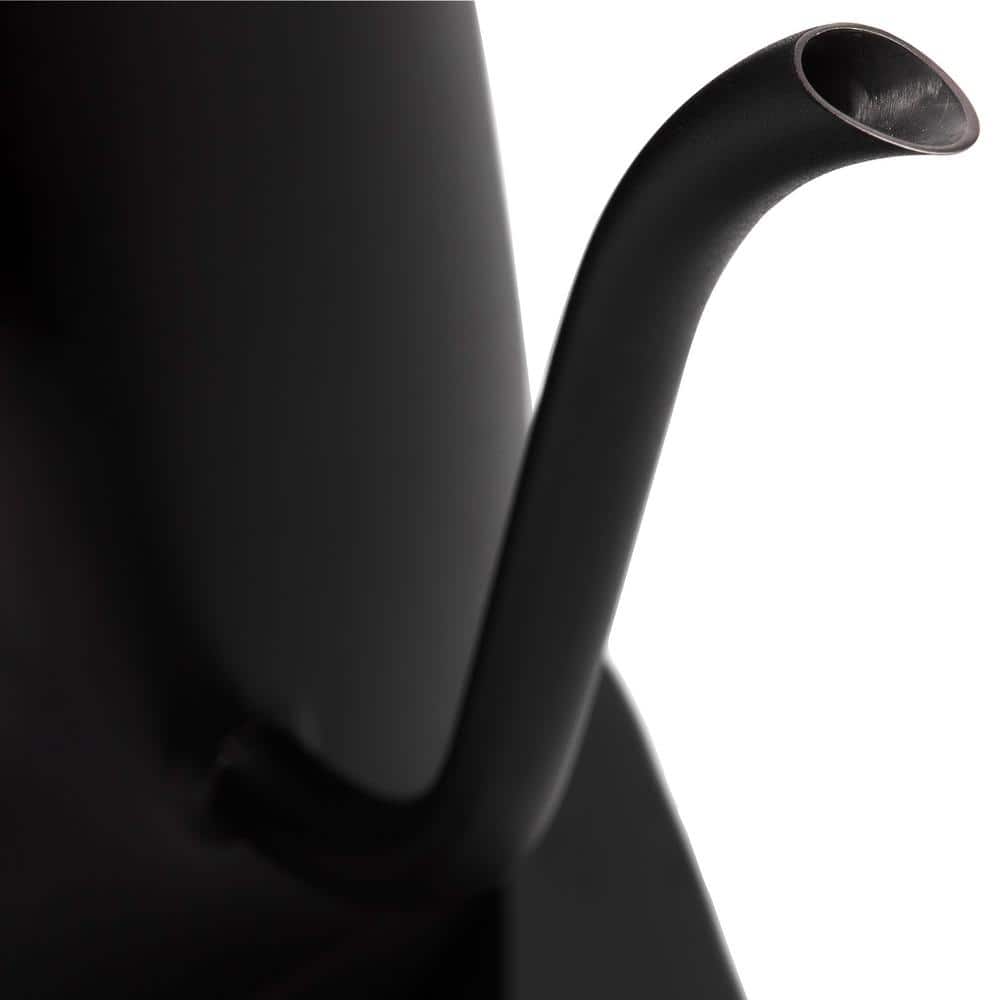 Haden Black and Copper Stainless Steel Gooseneck Electric Kettle