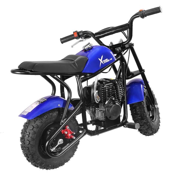 XtremepowerUS 49 cc 2-Stroke Gas Pixel Dirt Power Mini Pocket Dirt Bike  Dirt Off Road Motorcycle Ride-on Motorcycle 99728 - The Home Depot