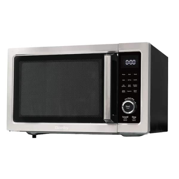 BUILT-IN 1.0 Cu.Ft, Mid-Size Microwave Oven & Trim/Venting Kit, Stainless  Steel
