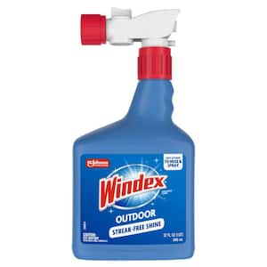 32 fl. oz. Blue Bottle Outdoor Glass Cleaner Sprayer