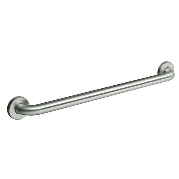 KOHLER Contemporary 24 in. Grab Bar in Brushed Stainless
