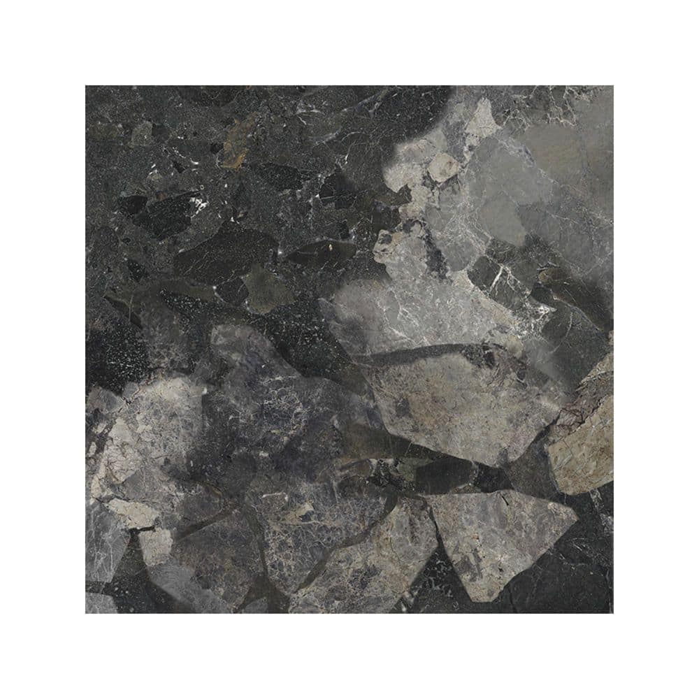Italian Ambience Terrazzo Black 6 in. x 6 in. x 8mm Matte Porcelain Floor and Wall Tile Sample price history on PriceWatchPro